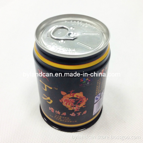 Metal Tin Can for Packaging 250ml Beverage